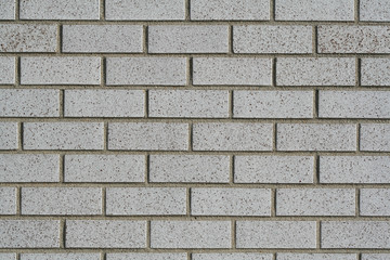 Clean Gray Brick Wall background texture