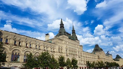 Fototapeta premium Russia Moscow Fountain Park