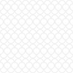 Seamless pattern, abstract, round shape with a gradient, white, vector