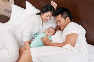 Fototapeta premium Happy family