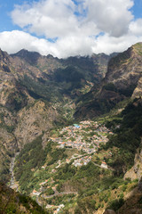 Valley of the Nuns, Curral das Freiras on Madeira Island, Portugal