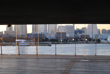 大さん橋からの横浜