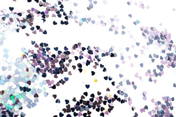 Party decoration isolated on white background