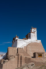 Basco monastery, landmark of Leh city, Ladakh,Jammu Kashmir, India