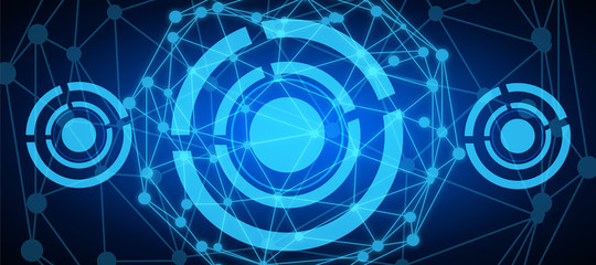 Technologie Hintergrund