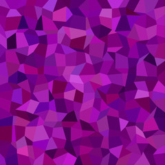 Geometric rectangle mosaic background - polygonal vector design from rectangles in purple tones