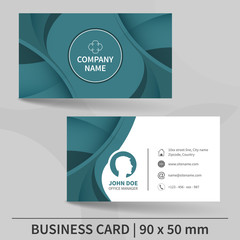 Creative business card template.