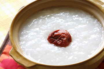 お粥　rice porridge(congee)