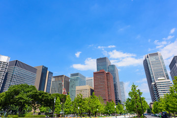 東京の風景　大手町周辺