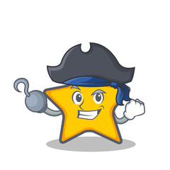 Pirate star character cartoon style © kongvector