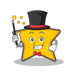 Magician star character cartoon style © kongvector