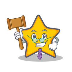 Judge star character cartoon style © kongvector