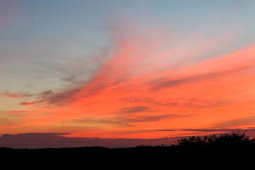 Sunset Clouds across Sussex