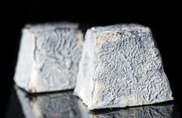 Studio schot of traditional goat cheese Valencay