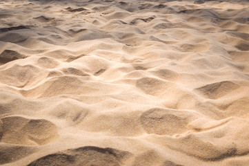 Sand on the beach background texture