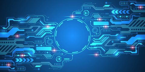 Vector abstract background technology concept.