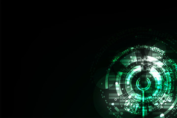 Vector abstract background technology concept.