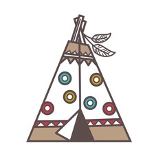 Traditional Indian lodge © Sonulkaster