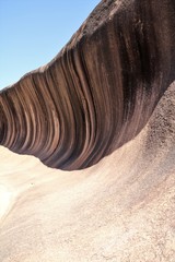 The Wave Rock in Western Australia, Hyden Australia