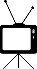TV vector black&white
