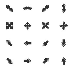 Arrows icons set