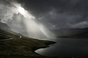 Unterwegs im Regen auf Snaefellsnes, Island