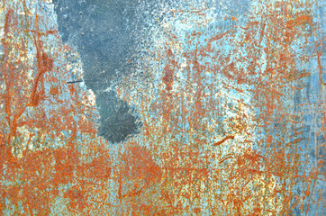 Metal rust Background,rust on old wall background , A rusty textured