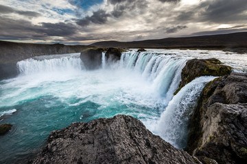 Godafoss Wasserfall im Norden Islands