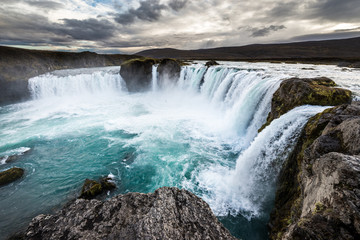 Godafoss Wasserfall im Norden Islands