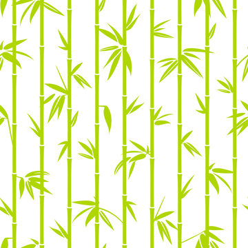 Seamless Pattern Bamboo Green © Jan Engel