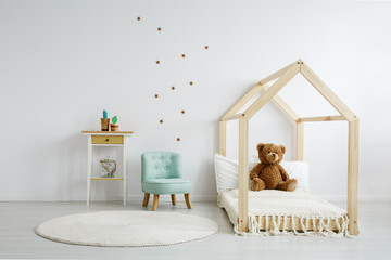 Decorated kid's room