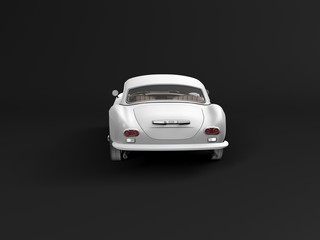 Car isolated on black background