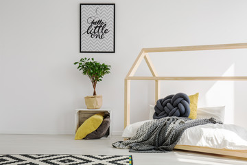 Modern, scandinavian child's bedroom