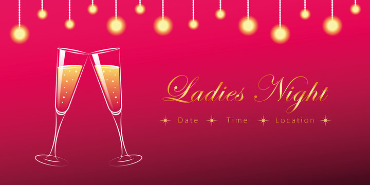 Ladies Night Champagner