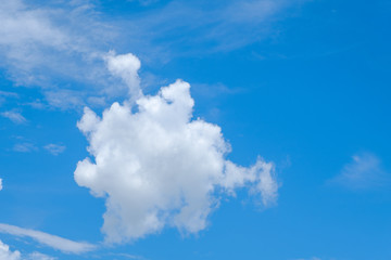 Blue Sky with cloud, Background 