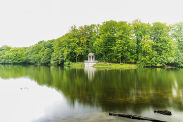 City Park at Krefeld with Longtime Exposure/ Germany