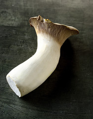 Mushroom on rustic cutting board - 167482692