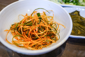 Korean side food - Kimchi 