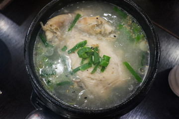 Korean chicken soup