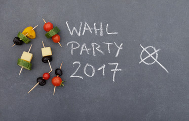 Wahlparty zur Bundestagswahl 2017