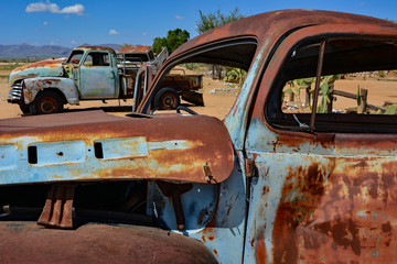 Namibia Solitaire gas station