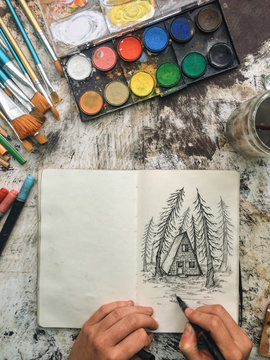log cabin