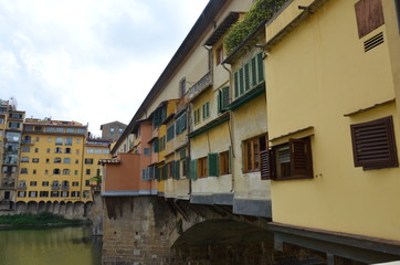 Fototapeta na wymiar Old Bridge of Florence, Ponte Vecchio