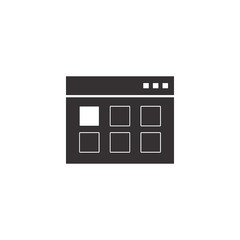 Naklejka premium Web
