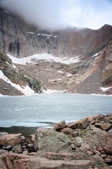 Chasm Lake, Rocky Mountains