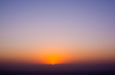 Fototapeta na wymiar Sunset scenery