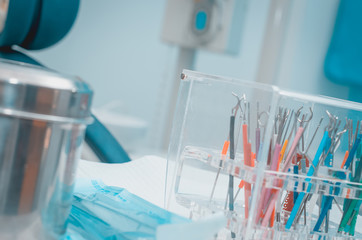 Dental clinic, equipment and instruments