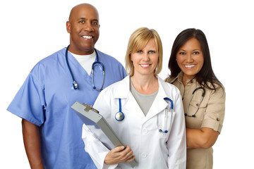 Fototapeta premium Diverse Team of Healthcare Providers