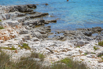 Fototapeta premium Halbinsel Premantura auf Istrien