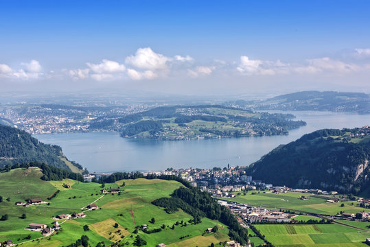 Lake Lucerne In Switzerland